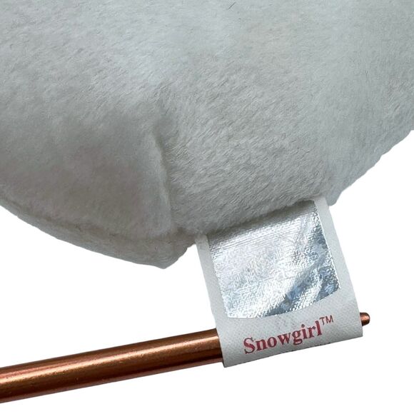 TY Beanie Baby SNOWGIRL the Snowman Stuffed Animal Toy RETIRED Vintage Y2k - Picture 10 of 15